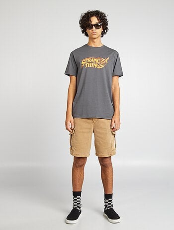 Camiseta de manga corta 'Strager Things'