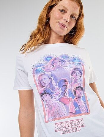 Camiseta de manga corta 'Stranger Things'