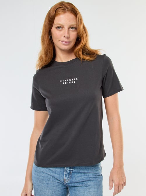 Camiseta de manga corta 'Stranger Things' - Kiabi