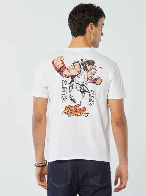 Camiseta de manga corta 'Street Fighter' - Kiabi