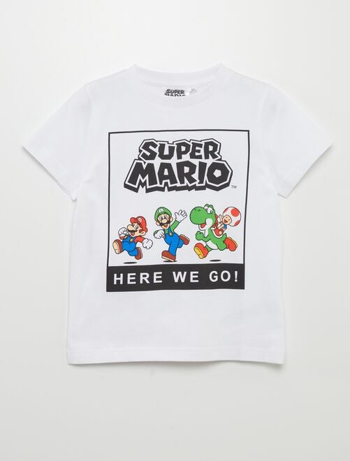 Camiseta de manga corta 'Super-Mario' - Kiabi