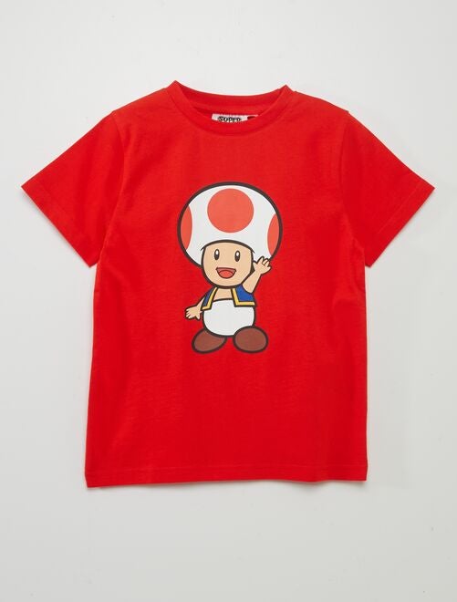 Camiseta super mario nino