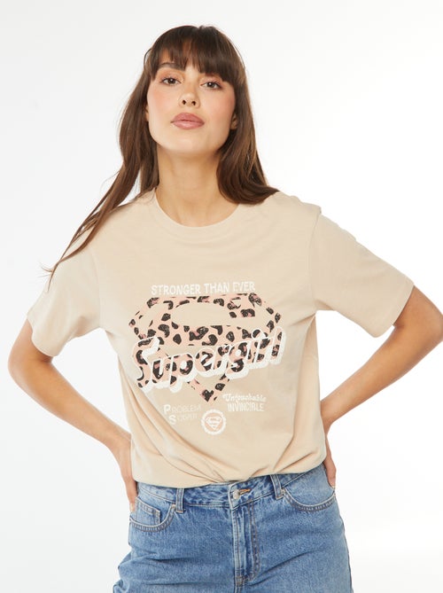 Camiseta de manga corta 'Superman' - Kiabi