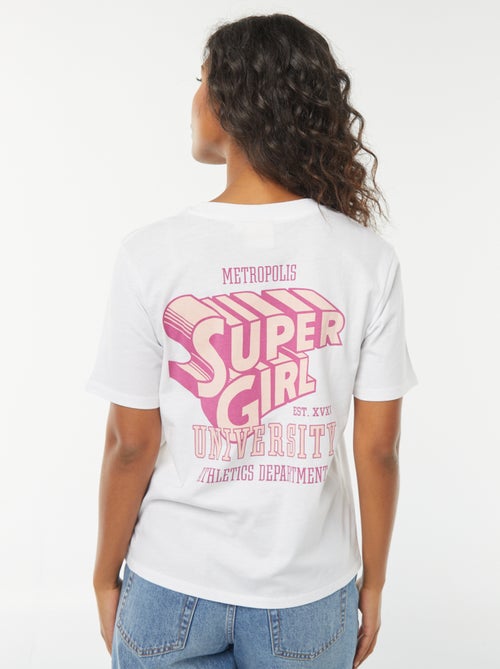 Camiseta de manga corta 'Superman' - Kiabi