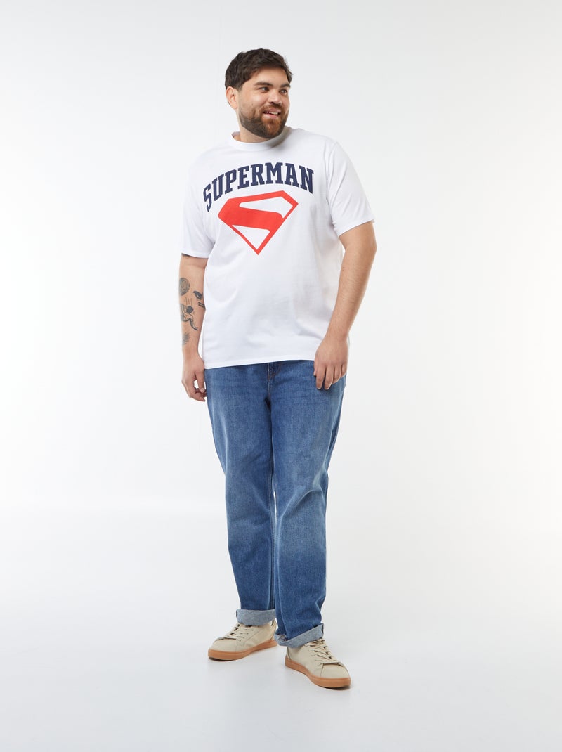 Camiseta de manga corta 'Superman' 'DC Comics' blanco - Kiabi