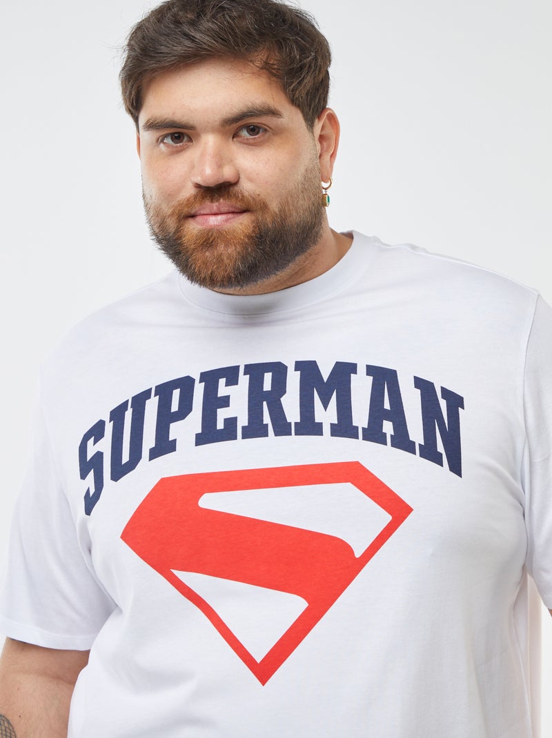 Camiseta de manga corta 'Superman' 'DC Comics' blanco - Kiabi
