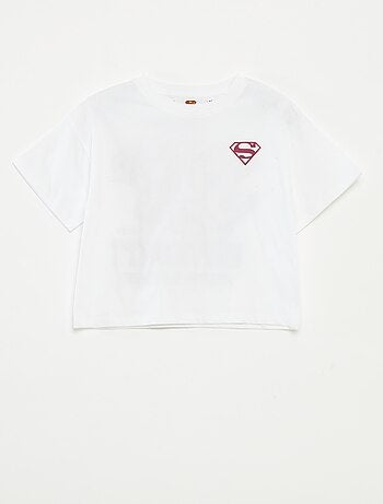 Camiseta de manga corta 'Superman' 'DC Comics' con estampado en ambos lados