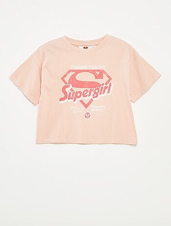 Camiseta de manga corta 'Superman' 'DC Comics' con estampado en ambos lados