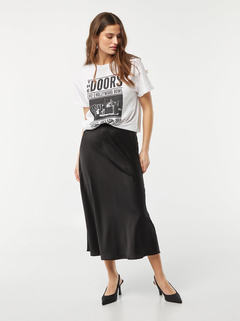 Camiseta de manga corta 'The Doors' BLANCO - Kiabi
