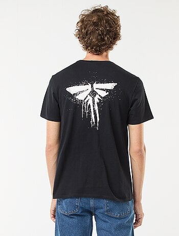 Camiseta de manga corta 'The Last of Us' estampado en ambos lados