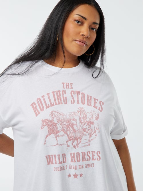 Camiseta de manga corta 'The Rolling Stones' - Kiabi