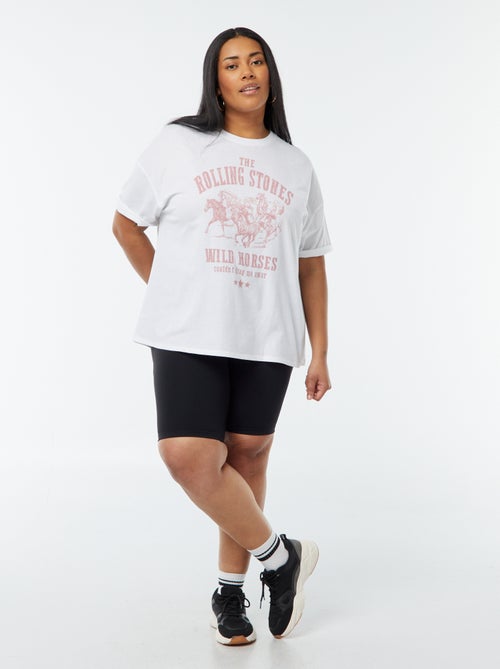 Camiseta de manga corta 'The Rolling Stones' - Kiabi