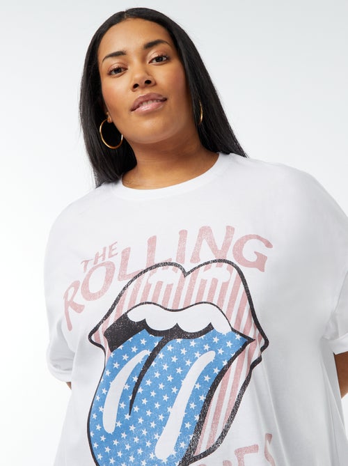 Camiseta de manga corta 'The Rolling Stones' - Kiabi