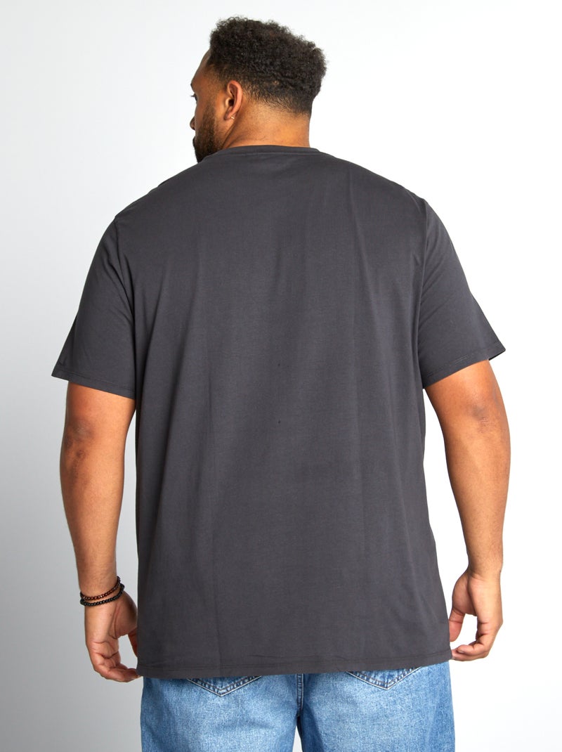 Camiseta de manga corta 'The Rolling Stones' NEGRO - Kiabi