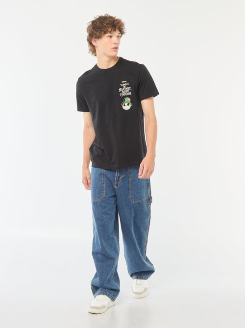 Camiseta de manga corta 'Tim Burton' 'Disney' - Kiabi