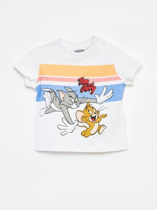 Camiseta de manga corta 'Tom & Jerry'