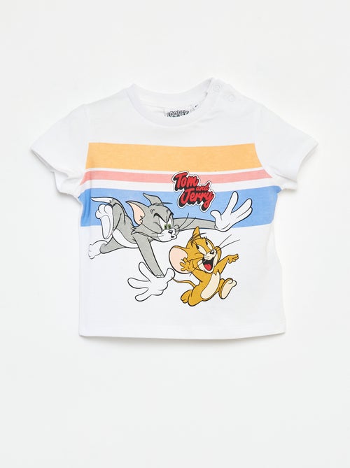 Camiseta de manga corta 'Tom & Jerry' - Kiabi