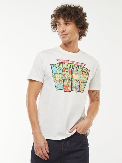 Camiseta de manga corta 'Tortugas ninja' - Kiabi