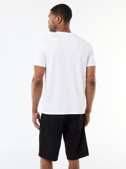 Camiseta de manga corta 'Tupac' - Kiabi