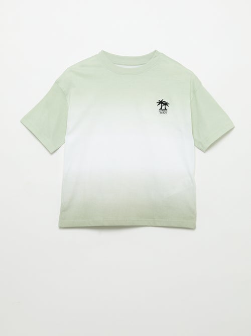 Camiseta de manga corta - Kiabi