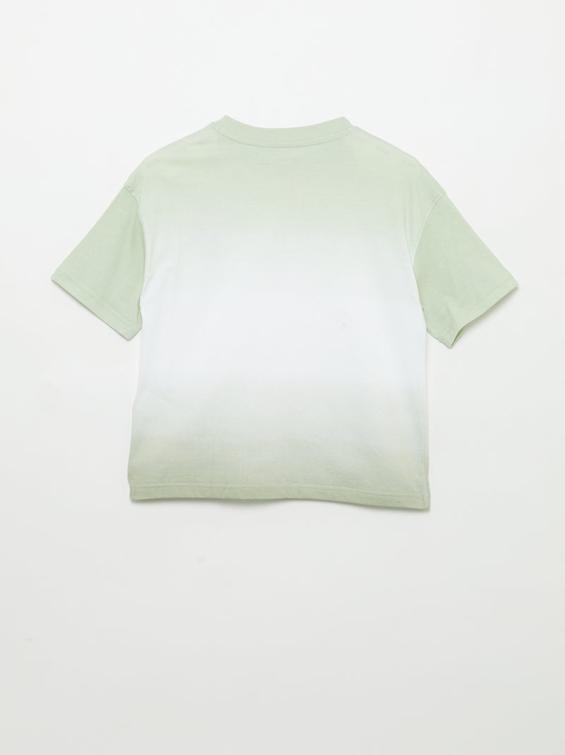 Camiseta de manga corta Verde - Kiabi