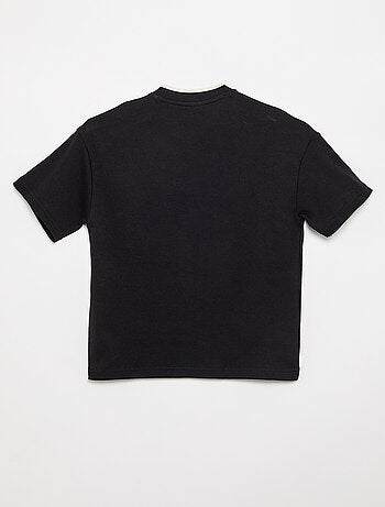 Camiseta de manga corta y cuello en V