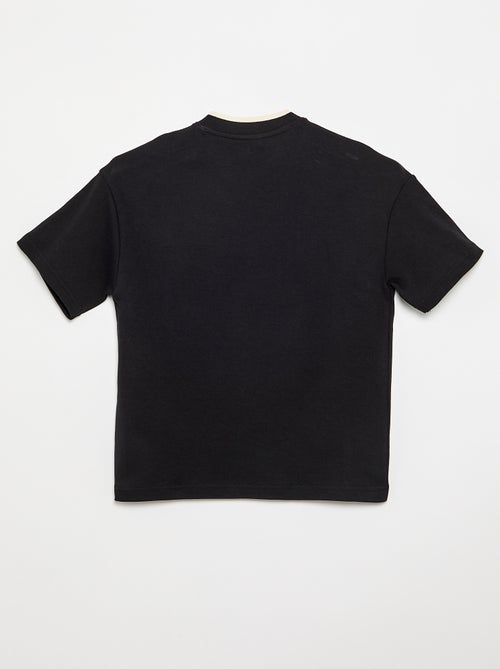 Camiseta de manga corta y cuello en V - Kiabi