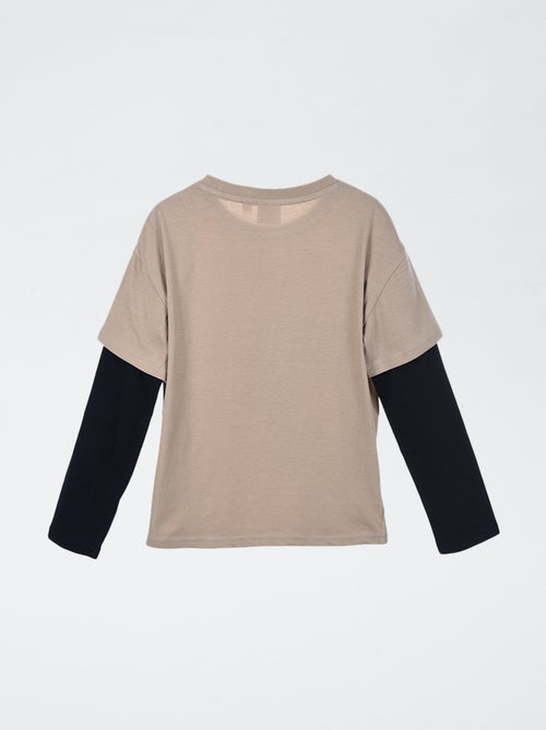 Camiseta de manga doble 'Patrulla Canina' - Kiabi