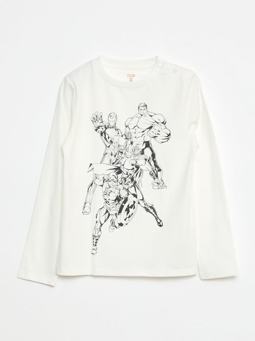 Camiseta de manga larga - Avengers - colección fácil de poner - Kiabi