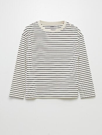 Camiseta de manga larga - colección fácil de poner