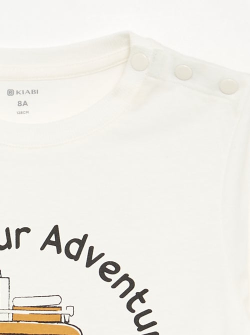 Camiseta de manga larga - colección fácil de poner - Kiabi
