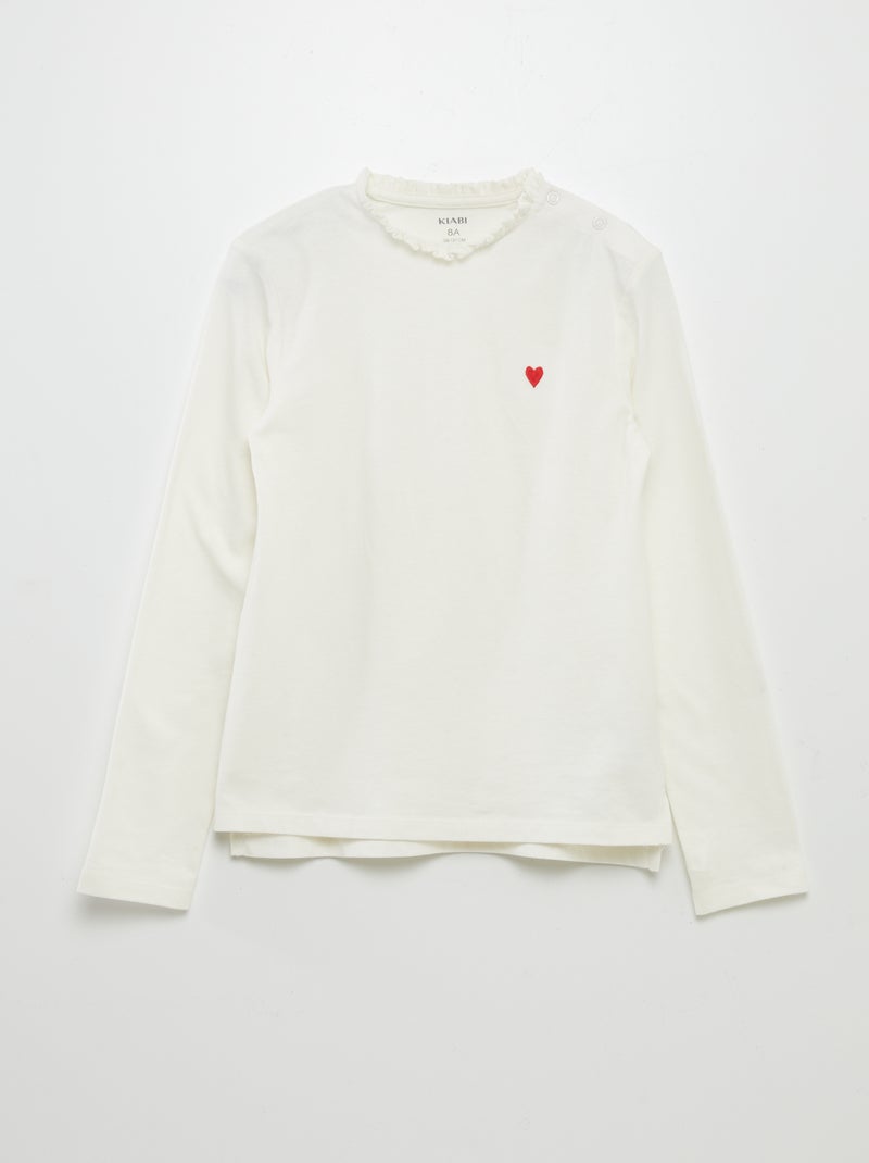 Camiseta de manga larga - So Easy BEIGE - Kiabi