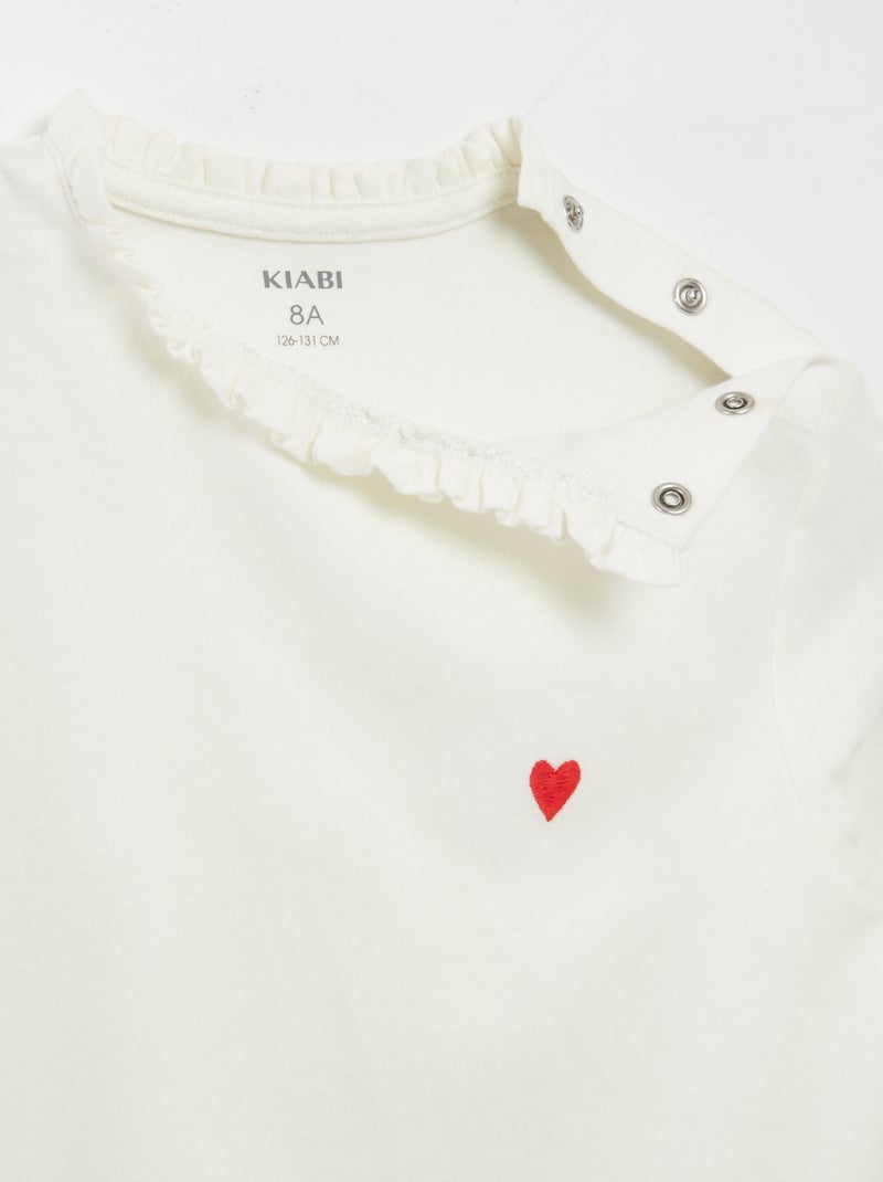 Camiseta de manga larga - So Easy BEIGE - Kiabi