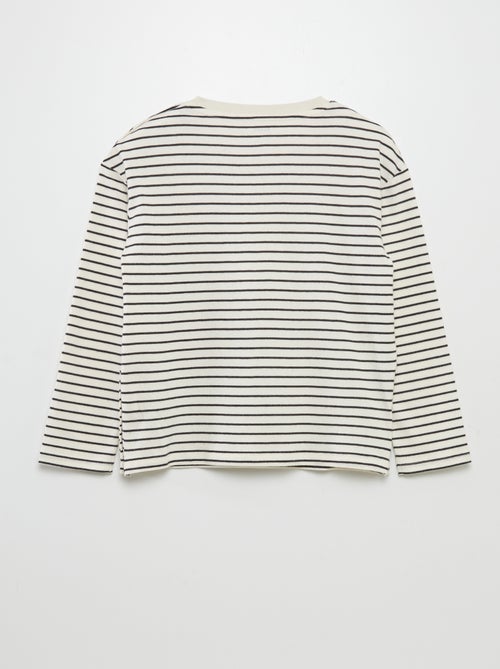 Camiseta de manga larga - So Easy - Kiabi