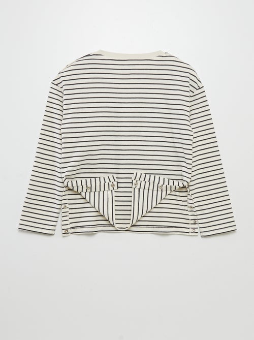 Camiseta de manga larga - So Easy - Kiabi