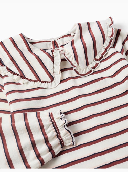 Camiseta de manga larga a rayas - Kiabi Camiseta de manga larga a rayas - Kiabi