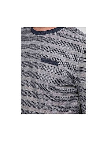 Camiseta de manga larga a rayas JUNANINE