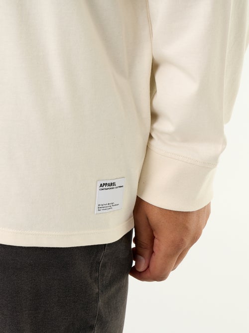 Camiseta de manga larga - Kiabi