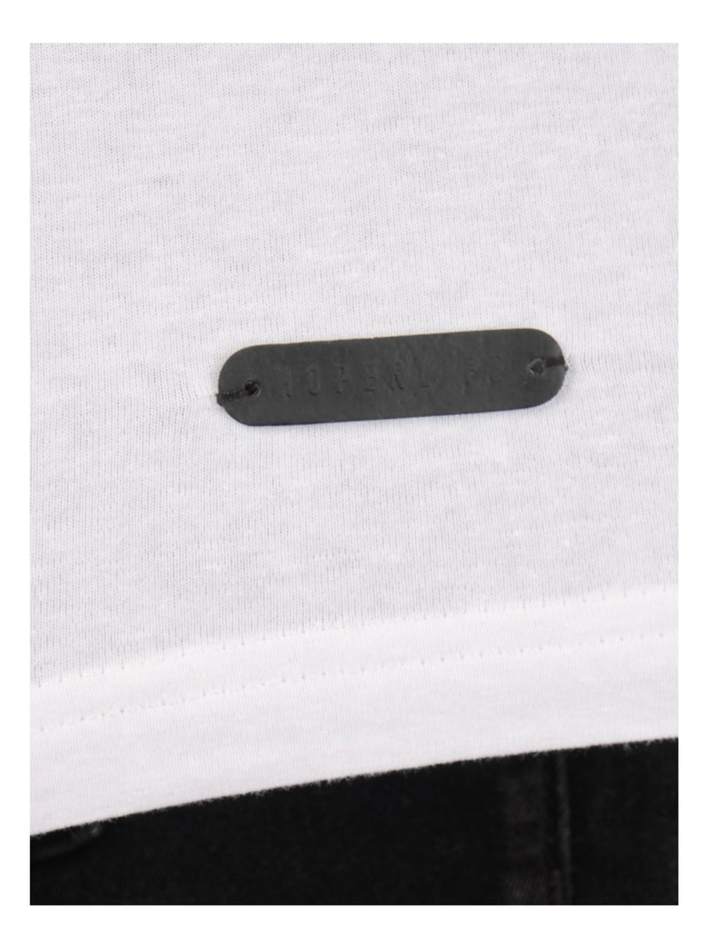 Camiseta de manga larga Blanco - Kiabi