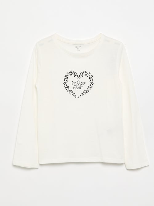 Camiseta de manga larga - Kiabi Camiseta de manga larga - Kiabi