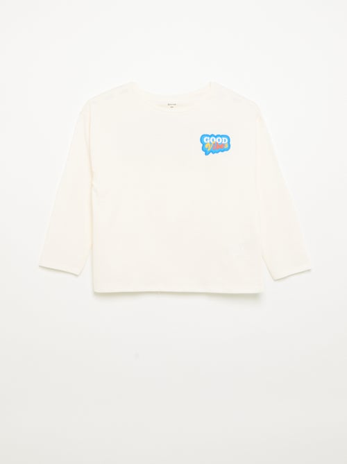 Camiseta de manga larga - Kiabi Camiseta de manga larga - Kiabi