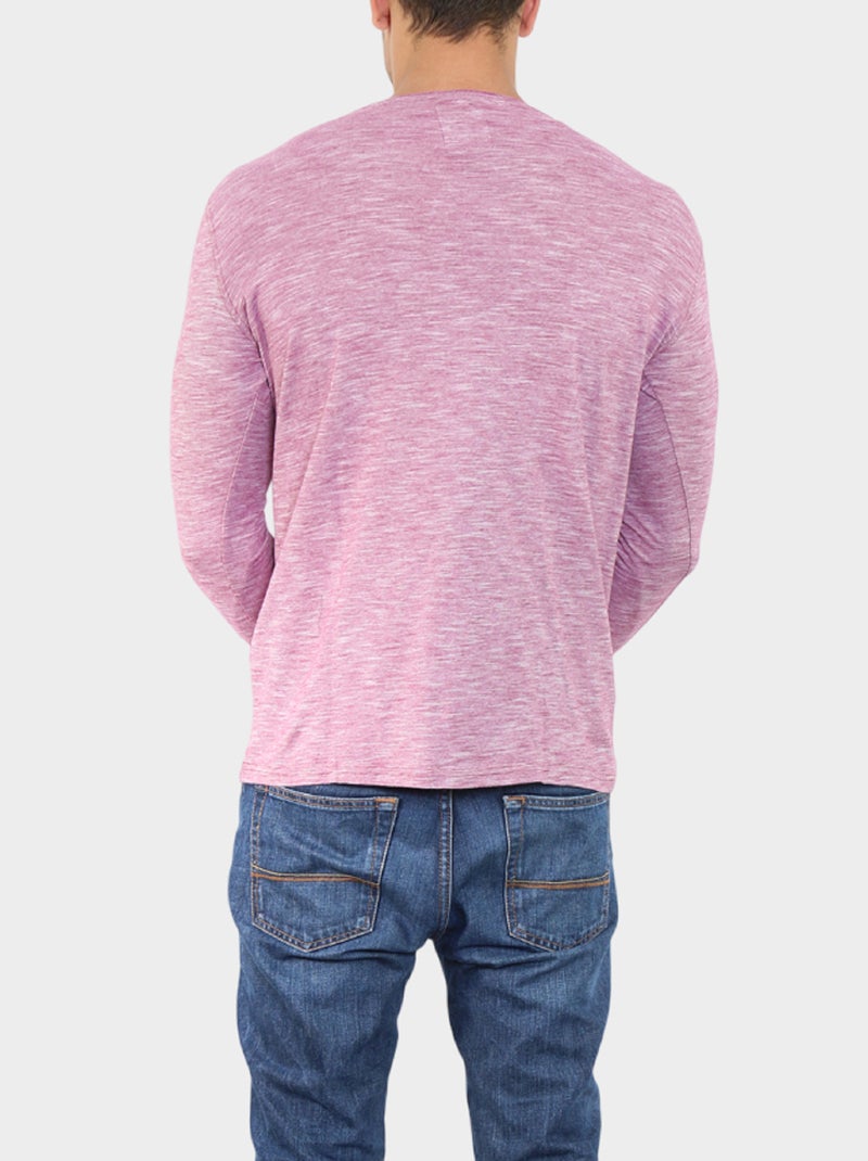 camiseta de manga larga Burdeos - Kiabi