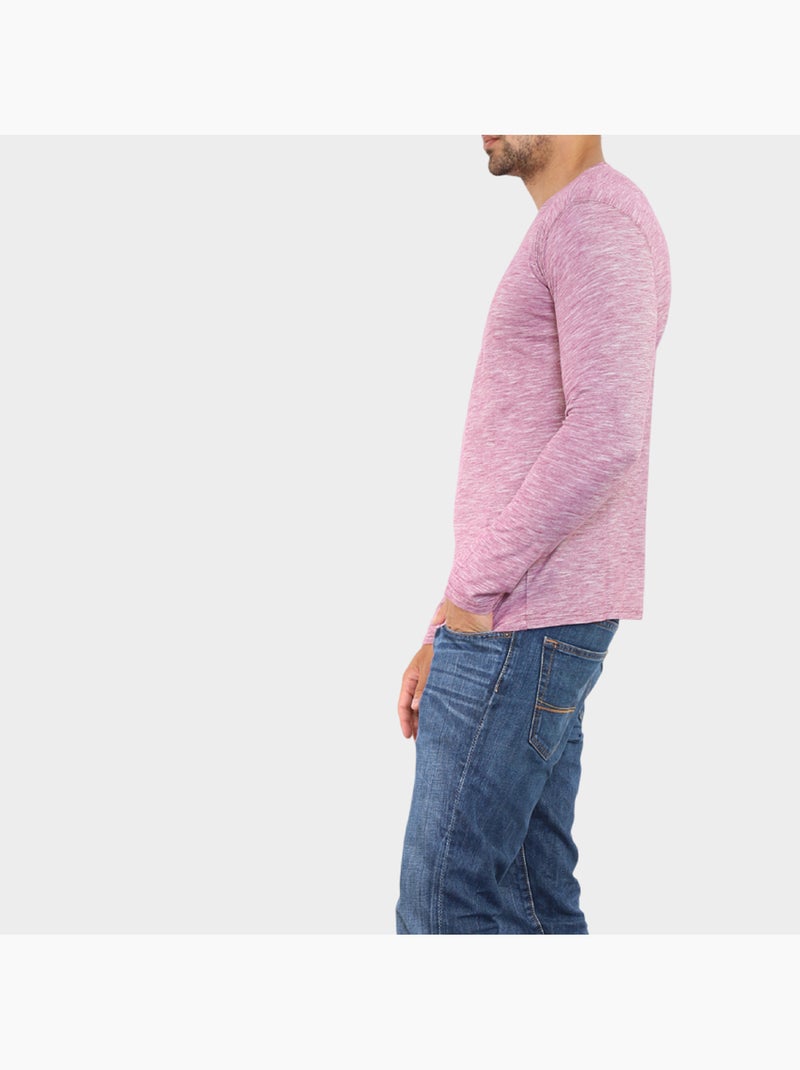 camiseta de manga larga Burdeos - Kiabi