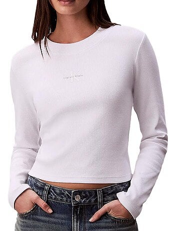 Camiseta Manga Larga Calvin Klein Jeans para Mujer