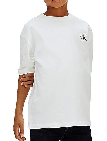 Camiseta de manga larga calvin klein jeans para niño