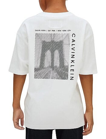 Camiseta de manga larga calvin klein jeans para niño