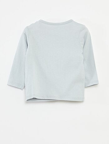 Camiseta de manga larga con adornos