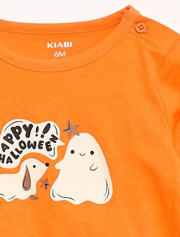 Camiseta de manga larga con adornos