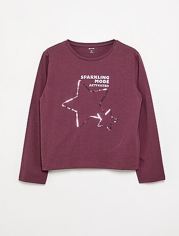 Camiseta de manga larga con animación