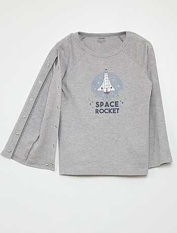 Camiseta de manga larga con automáticos - So Easy